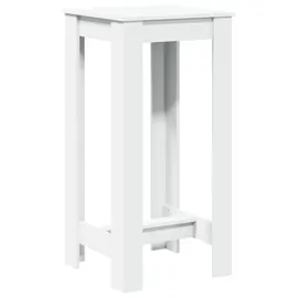 vidaXL Bartisch 51 x 50 x 103,5 cm Weiß