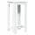 vidaXL Bartisch 51 x 50 x 103,5 cm Weiß