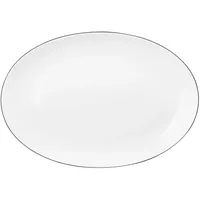 SELTMANN WEIDEN Lido Black Line Servierplatte oval 35 x 24,2 cm