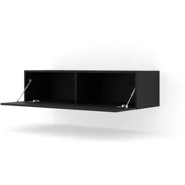 BIM Furniture Bingo TV-Lowboard 120 cm Schwarz Matt MDF/Spanplatte