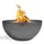 Cook King Feuerschale DALLAS Ø 85 cm Schwarz