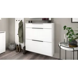 borchardt Möbel Tom 89 x 96 x 24 cm weiß matt / weiß