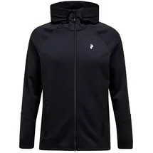 Peak Performance Rider Essentials Zip Hood Herren Schwarz M