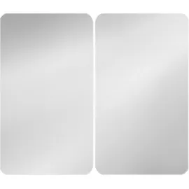 Wenko Herdabdeckplatten silber 2 St.