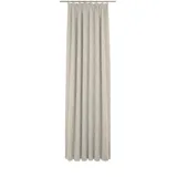 ADAM Audio Vorhang ADAM "Argentinian Criolla" Gr. 3, beige (naturweiß), B:145cm H:225cm, Jacquard, Baumwolle (Bio-Baumwolle), Gardinen, aus 100% Bio-Baumwolle