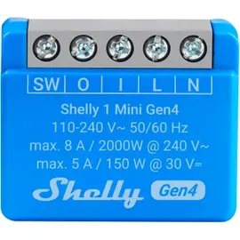 Shelly 1 Mini Gen4 Funk-Schalter