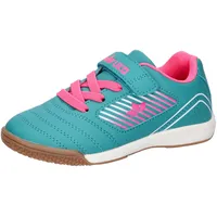LICO Unisex Kinder Chaska Vs Hallenturnschuhe, Türkis Pink, 39