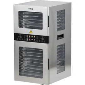 Yato Gastro Lebensmitteltrockner Mit 20 Edelstahl-einschüben, 1500 W