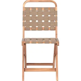 Beliani Balkonset 3-tlg. Braun/Beige