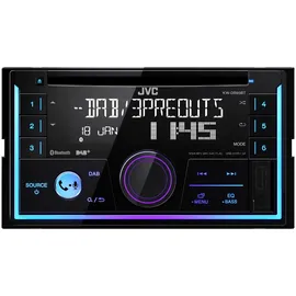 JVC KW-DB93BT Doppel-DIN CD Radio Digitalradio DAB+ inklusive Antenne Bluetooth-Freisprechfunktion