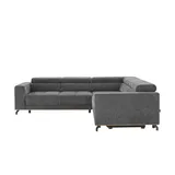 Smart Ecksofa Valencia ¦ grau ¦ Maße (cm): B: 269 H: 90 T: 173.0