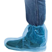 Kerbl Einmalüberschuhe halbhoch 100 Stück Blau