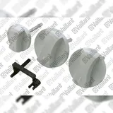 Vaillant Knopf grau Set a 3 Stück 114288
