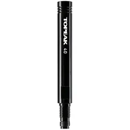 Topeak Ventilverlängerung Presta 40 mm Ventilkappe schwarz