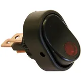 Carpoint Schalter Ein/Aus - Rote LED