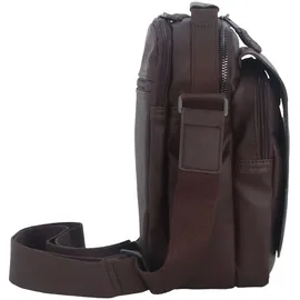 DISCOVERY Schultertasche Polyurethan Braun