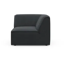 Sofa-Eckelement RAUM.ID "Merid", grau (anthrazit), B:97cm H:70cm T:97cm, 100% Polyester, Polsterelemente, als Modul oder separat verwendbar, für individuelle Zusammenstellung