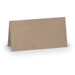 RÖSSLER Tischkarte Paperado 10x10cm kraft 16403062 250g