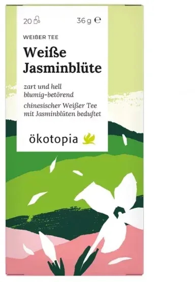 Ökotopia Weiße Jasminblüte Tee bio (20Btl)