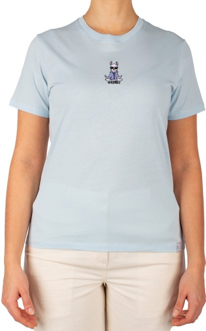 IRIEDAILY LAMA LAMA T-Shirt 2024 ice blue - XS