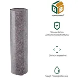BB-Verpackungen Malervlies Abdeckvlies, (4-St), 1,0 x 50 m, mit Anti-Rutsch Beschichtung grau