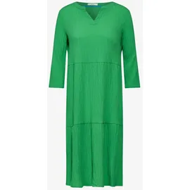 Cecil Tunikakleid Sommerkleid mit Struktur Grün S