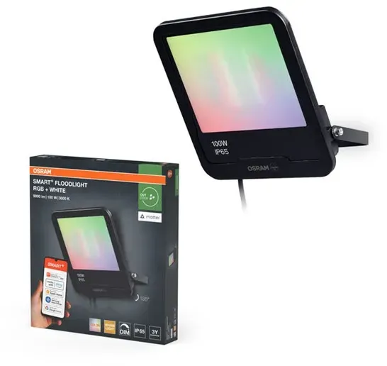 SMART+ Outdoor Flood 8000lm 100W/RGBW dark grey WiFi