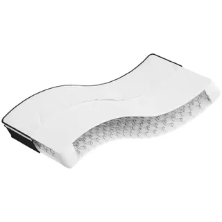 vidaXL Matratze Bonnell-Federkern Mittel 90x200 cm
