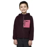 Jack Wolfskin Ice CURL Hood Jacket K Boysenberry/pink 140 - 140