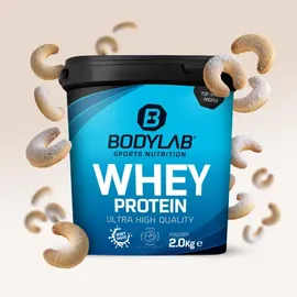 Bodylab24 Whey Protein Nusskipferl Pulver 2000 g