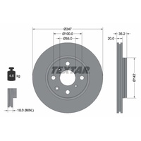 Textar Bremsscheibe 92141903