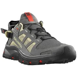 Salomon Techamphibian 5 Herren pewter/moth/fiery red 41 1/3