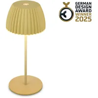 Briloner LED-Akku-Tischlampe Brilo unplugged Riffle, 20 cm, grün
