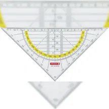 Brunnen Geometrie-Dreieck 16,0 cm Transparent