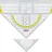 Brunnen Geometrie-Dreieck 16,0 cm Transparent