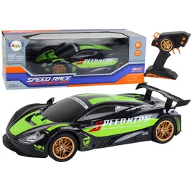LeanToys Auto Sportwagen 1:10 CH RTR Grün/Schwarz