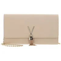 Valentino Divina SA Clutch Synthetik Beige/Weiß