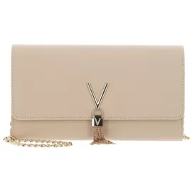 Valentino Divina SA Clutch Synthetik Beige/Weiß