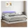 vidaXL Boxspringbett 200 x 200 cm Hellgrau