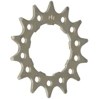 Point S Point Ritzel single-speed, Cr-Mo Stahl, silber, 14