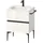 Duravit Waschtischunterschrank 2 Auszüge 61,0 x 47,7 x 59,2 cm Weiß Hochglanz