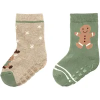 Sterntaler ABS Socken Doppelpack Weihnachtenen