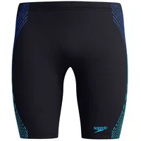 Speedo Tech Panel Jammer - Black / Cobalt Pop