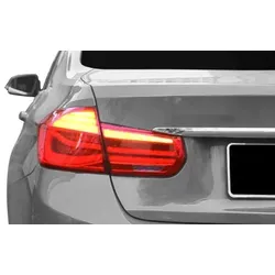 Rückleuchten mit LED-Lichtleiste und sequentiellen dynamischen LED-Blinkern passend für BMW F30 Limousine, 2011-2019