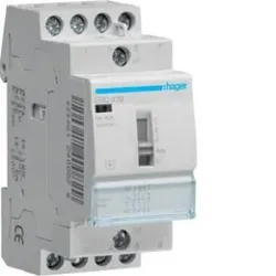 Hager ERC418 Installationsrelais 16A 2Schließer und 2 Öffner 230V.Installationsrelais nach DIN EN 61095 (DIN VDE 0637-3) zur Impulssteuerung von