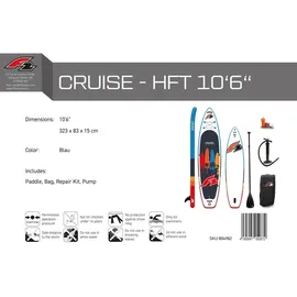 F2 Stand up Paddle Board CRUISE - HFT SUP 10,6