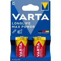 Varta Longlife Max Power C Baby Alkaline Batterien MN1400 LR14 1.5V