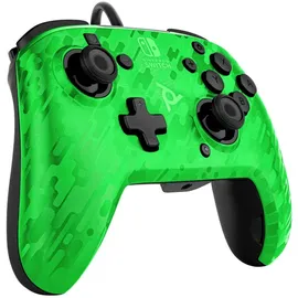 PDP Faceoff Deluxe Controller Grün Nintendo Switch