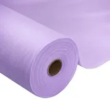 Tischdeckenrolle,Helles Lila,1 x 25m,1 Rolle Tischdecke,Einweg Vlies Stoffähnlich,ideal für Jede Party,Hochzeit,Geburtstagsfeier,Gastronomie,Größe und Farbe nach Wahl