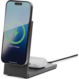 Native Union Rise 2-in-1 Qi2 Schwarz